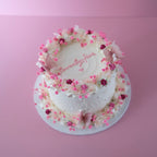 Enchanted Round Vintage Cake | PINK