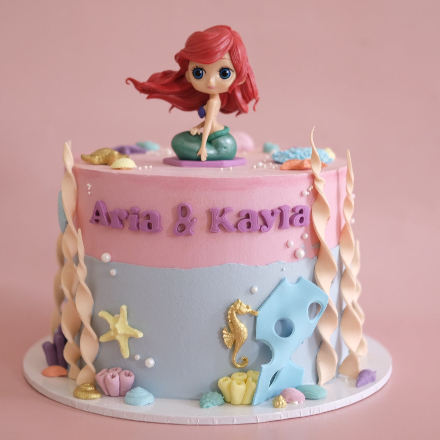 3D Mermaid Novelty Cake