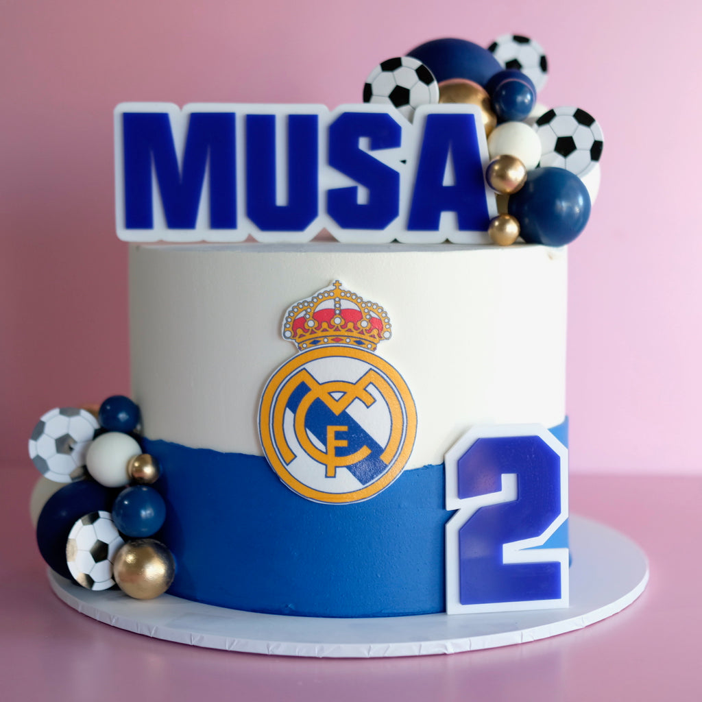 Real Madrid Soccer | Themed Novelty Cake