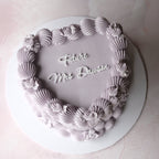 Vintage Heart Cake | Pretty & Simple / ACRYLIC TEXT