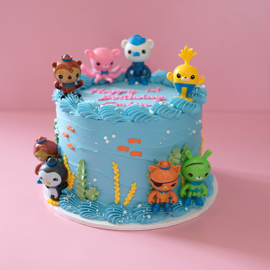 Octonauts Under The Sea | Vintage Round Cake