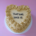 Vintage Heart Cake | Swirl Queen