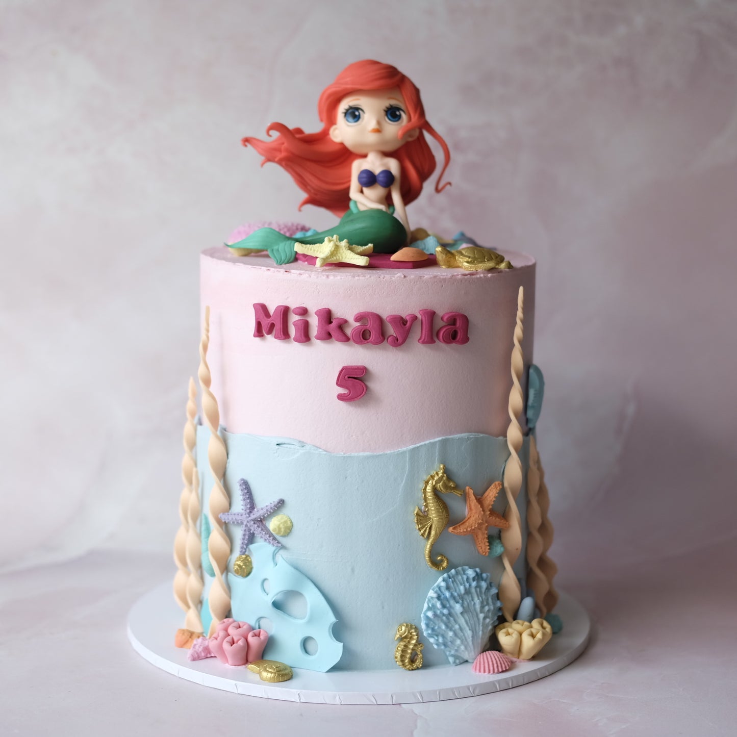 3D Mermaid Novelty Cake