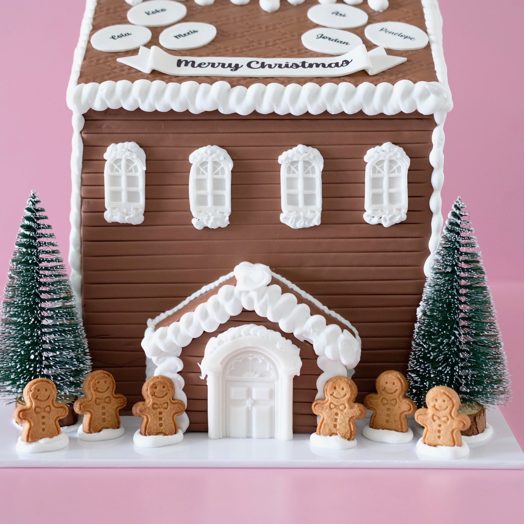 Home Alone–Inspired Giant Gingerbread House