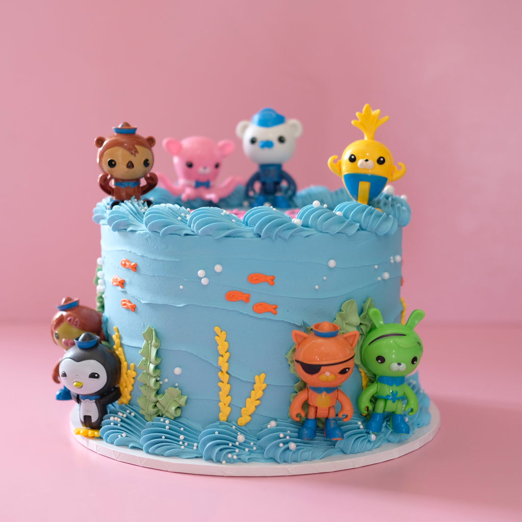Octonauts Under The Sea | Vintage Round Cake