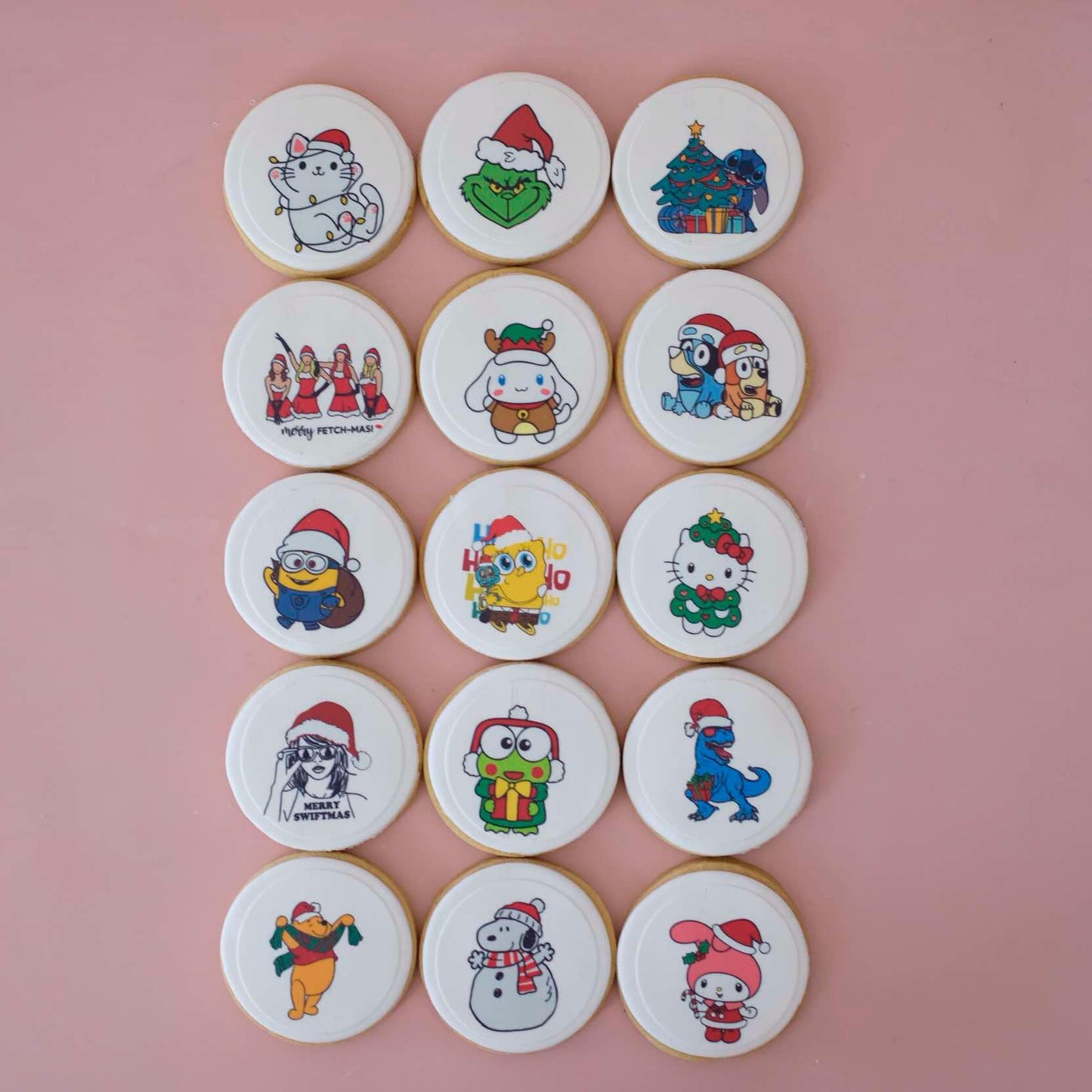 Assorted Mix | Christmas Fondant Sugar Cookies