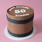 The Gentlemen's Barrel | Themed Novelty Cake