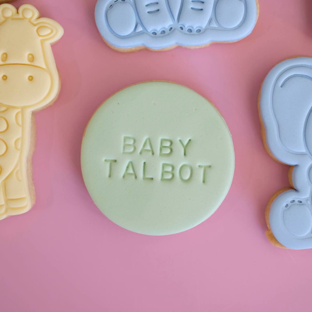 Assorted Baby Jungle Sarafi | Fondant Sugar Cookies