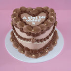 Grand Vintage Heart Cake | Pearl