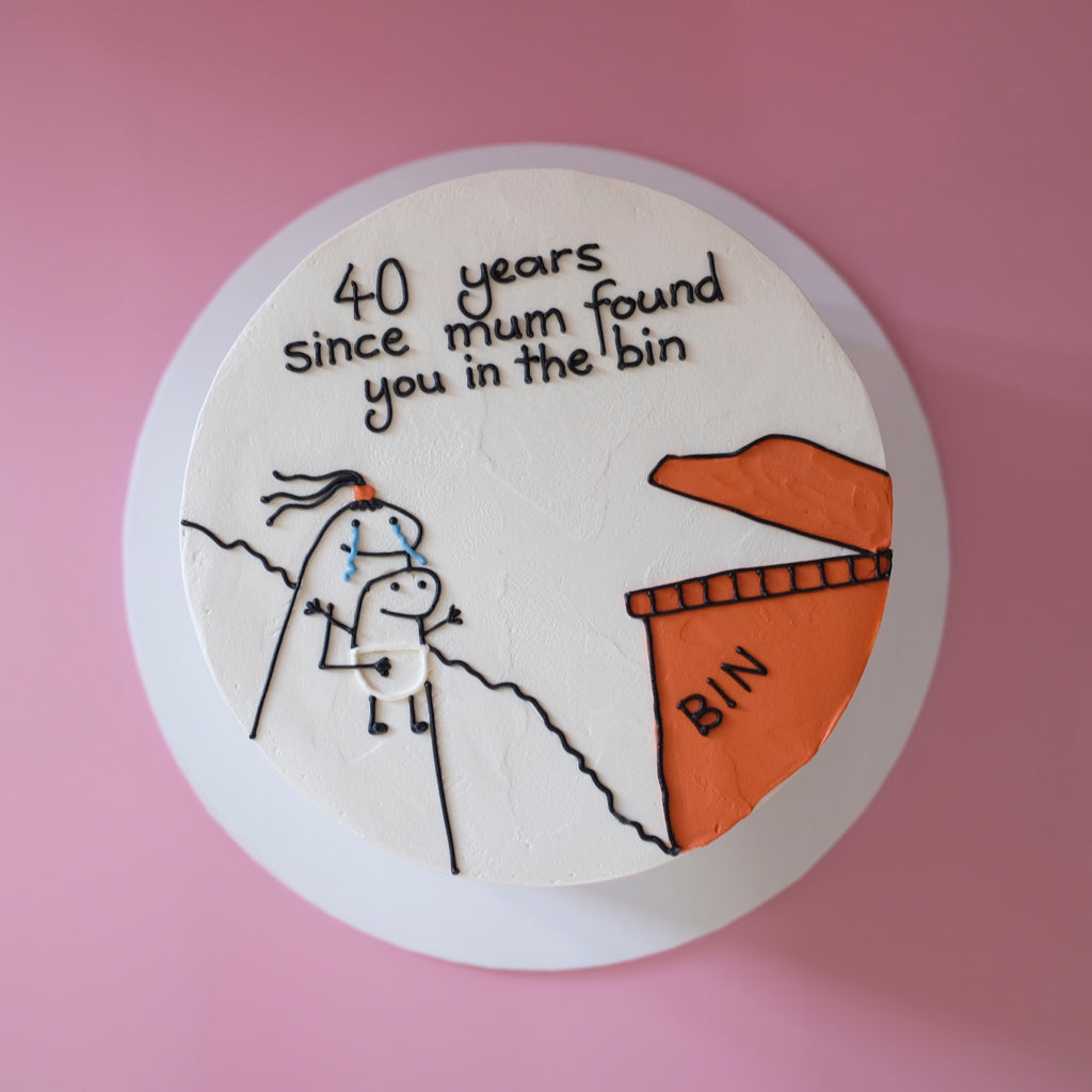 Mum Found You In The Bin Comic | Doodle Cake