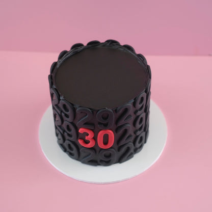 The Milestone Number Cake
