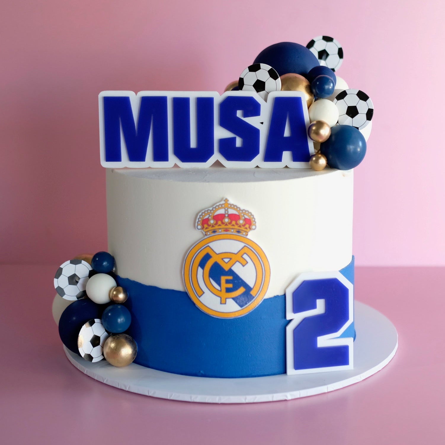 Real Madrid Soccer | Themed Novelty Cake