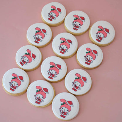 My Melody - Sanrio | Christmas Fondant Sugar Cookies