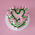 Vintage Heart Cake | Fairy Theme