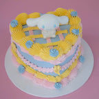 Vintage Heart Cake | Sanrio Theme