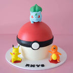 Poke Sphere Cake
