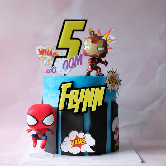 Super Hero Avengers | Round Cake