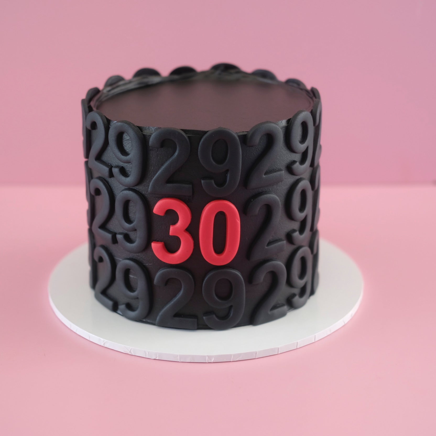 The Milestone Number Cake