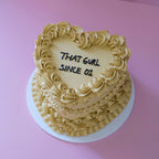 Vintage Heart Cake | Swirl Queen