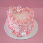 Vintage Heart Cake | Glinda the Good