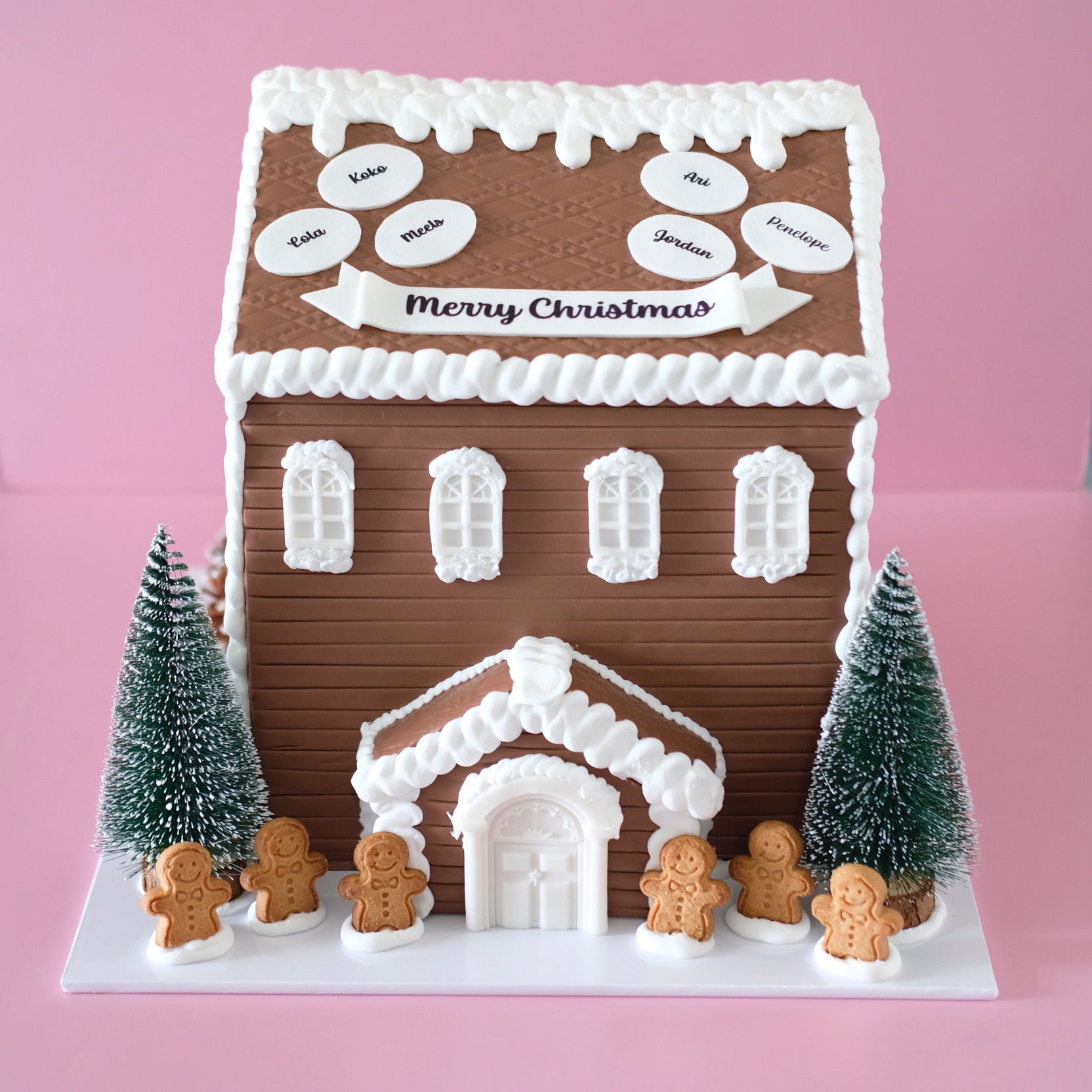 Home Alone–Inspired Giant Gingerbread House