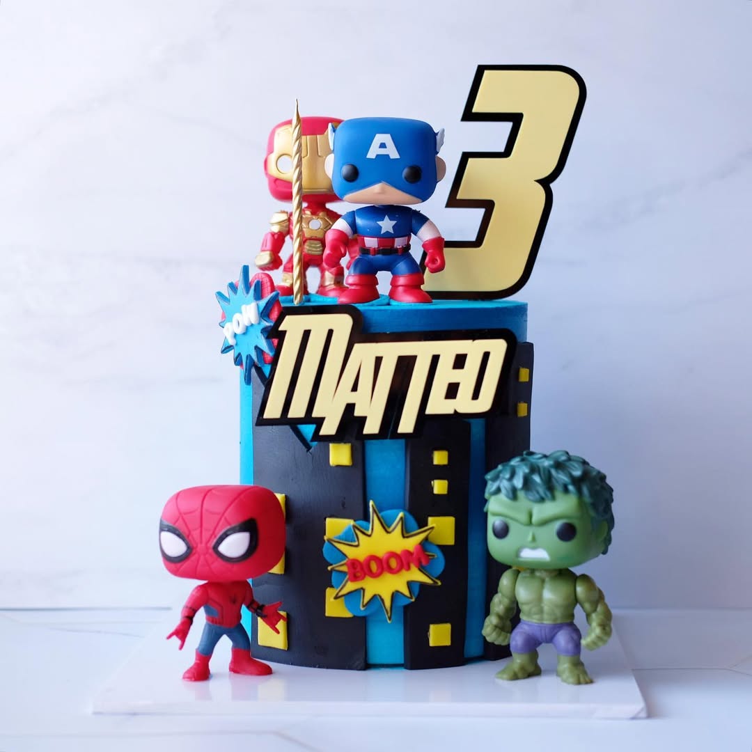 Super Hero Avengers | Themed Novelty Cake