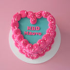 Vintage Heart Cake | Sprinkle-tastic!