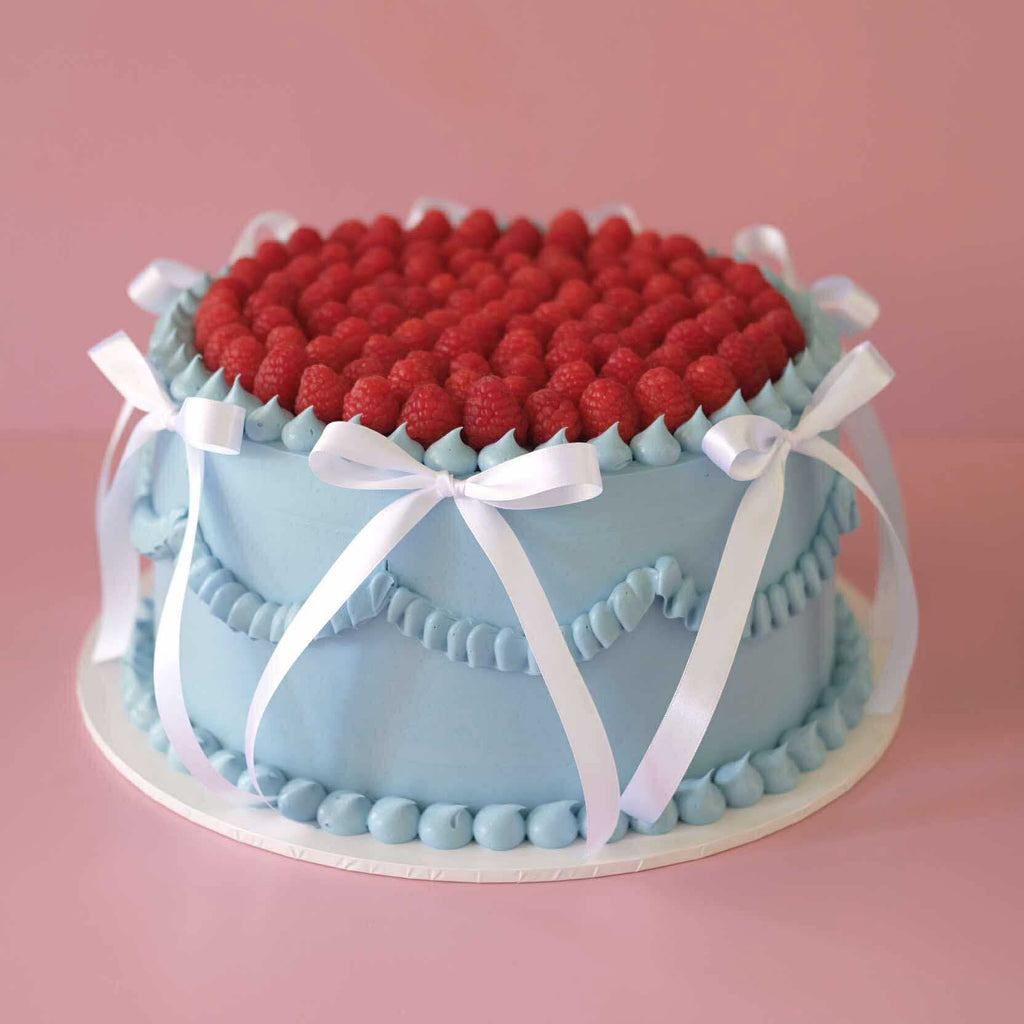Vintage Round Cake | Fresh Raspberry & Coquette - DOLLY