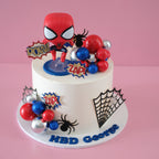 Spiderman Balloon Bash Marvel | Themed Cake