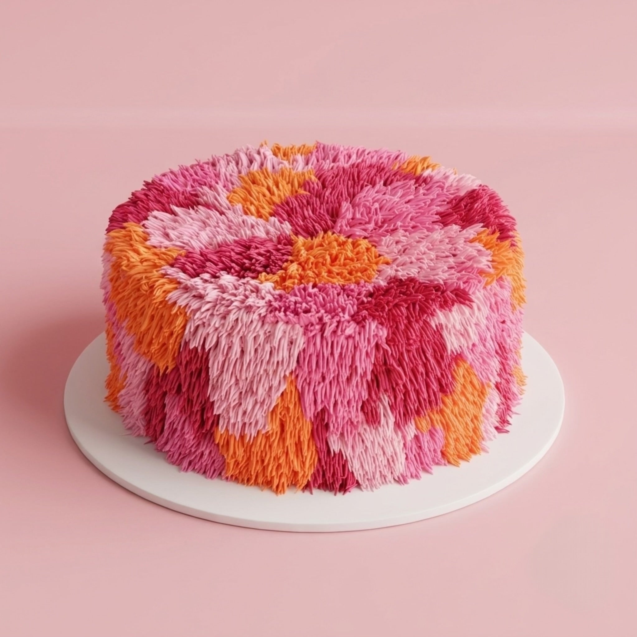 Shaggy | Textured Smear Cake