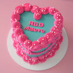 Vintage Heart Cake | Sprinkle-tastic!