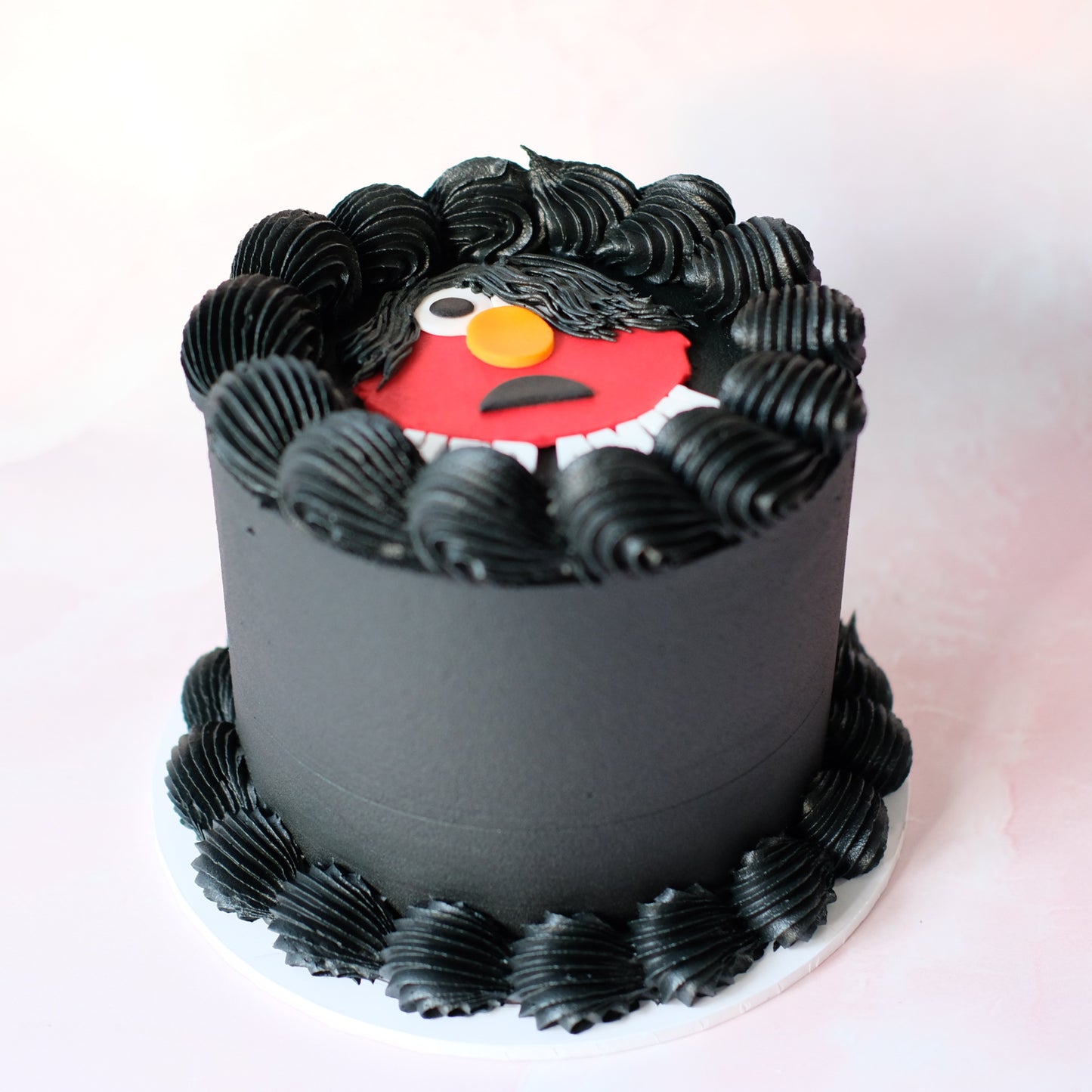 Vintage Round Cake | Emo Elmo