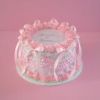 Vintage Round Cake | Whimsical Ruffle & Coquette