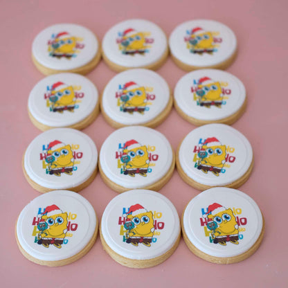 SpongeBob SquarePants | Christmas Fondant Sugar Cookies