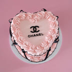 Vintage Heart Cake | Luxury Brand Logo