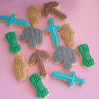 Assorted Minecraft | Fondant Sugar Cookies
