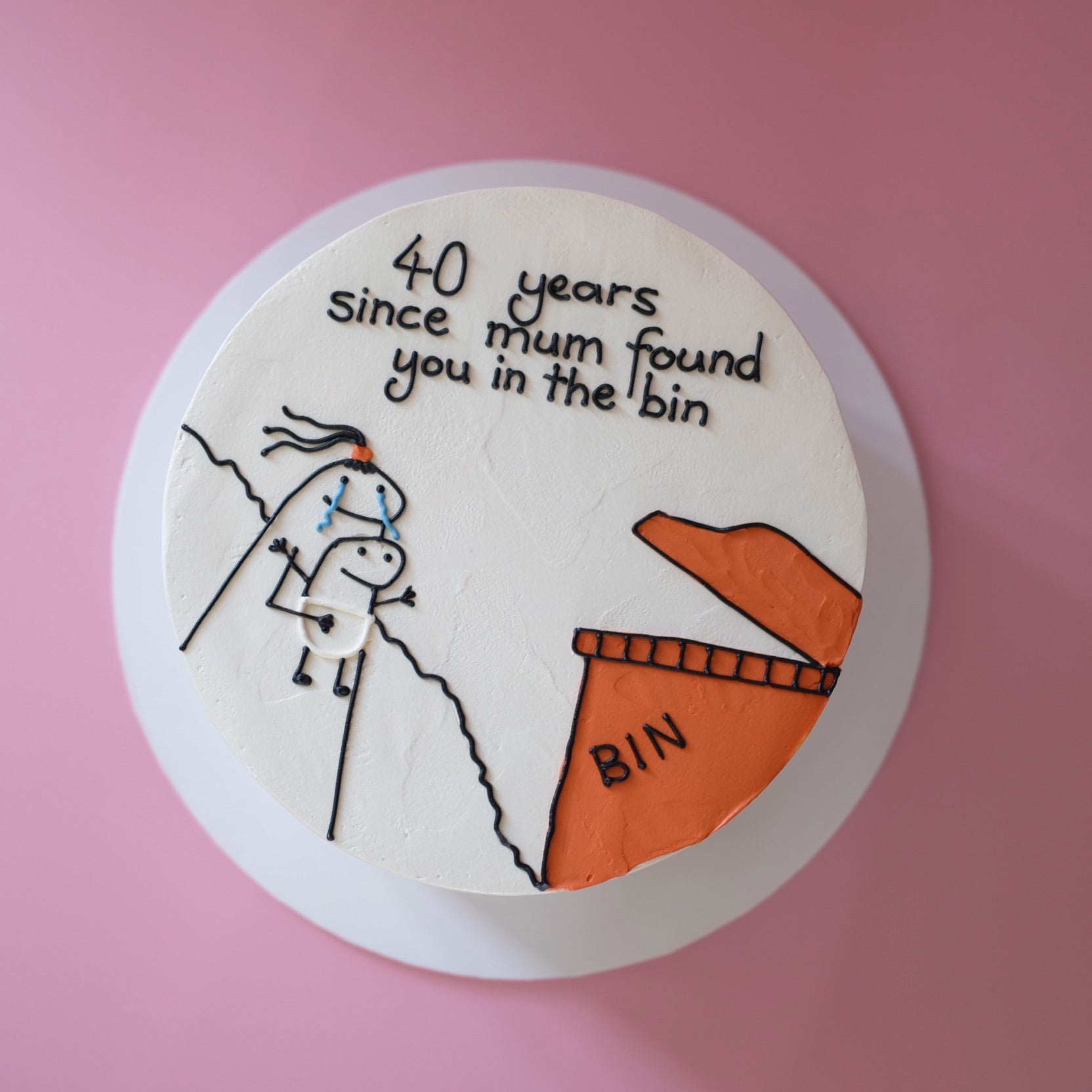 Mum Found You In The Bin Comic | Doodle Cake