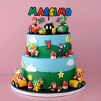 2 Tier Nintendo Super Mario Kart Cake | Themed Novelty Cake