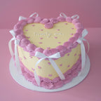 Vintage Heart Cake | Mini Hearts & Coquette