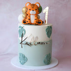 Tiger Jungle Novelty Custom Cake
