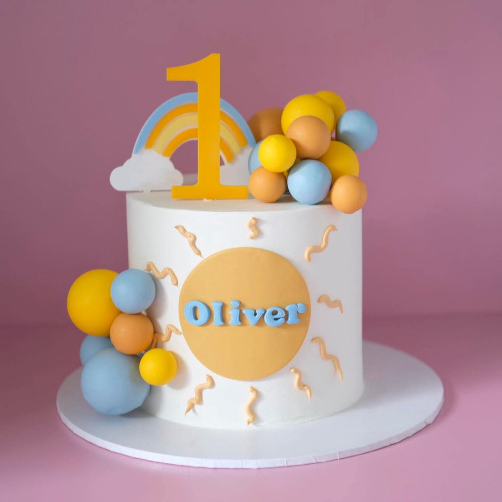 Lap Around The Sun Kids Cake