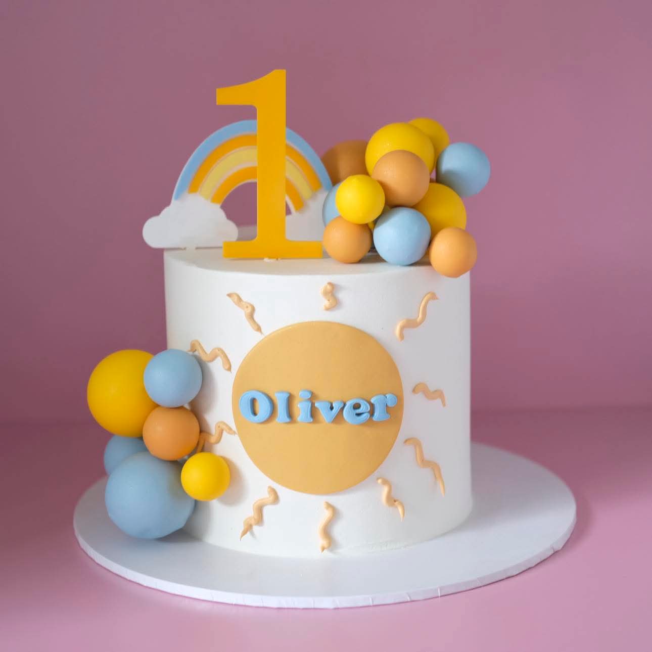 Lap Around The Sun Kids Cake