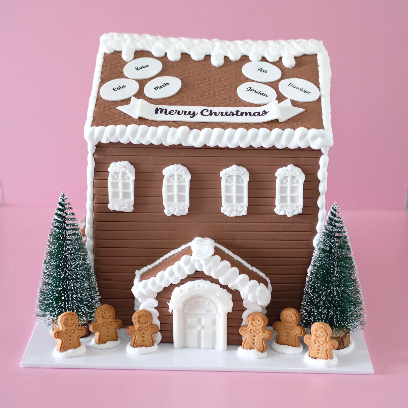 Home Alone–Inspired Giant Gingerbread House