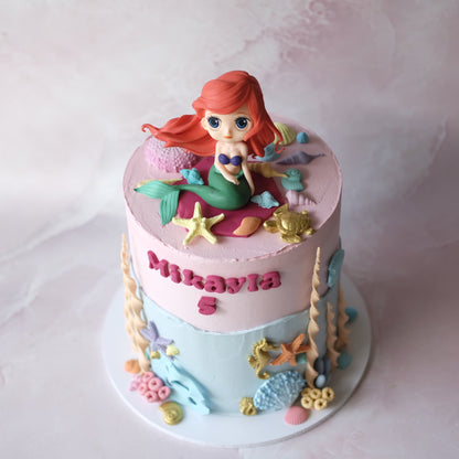 3D Mermaid Novelty Cake