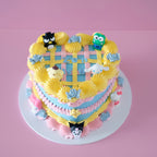 Vintage Heart Cake | Sanrio Theme
