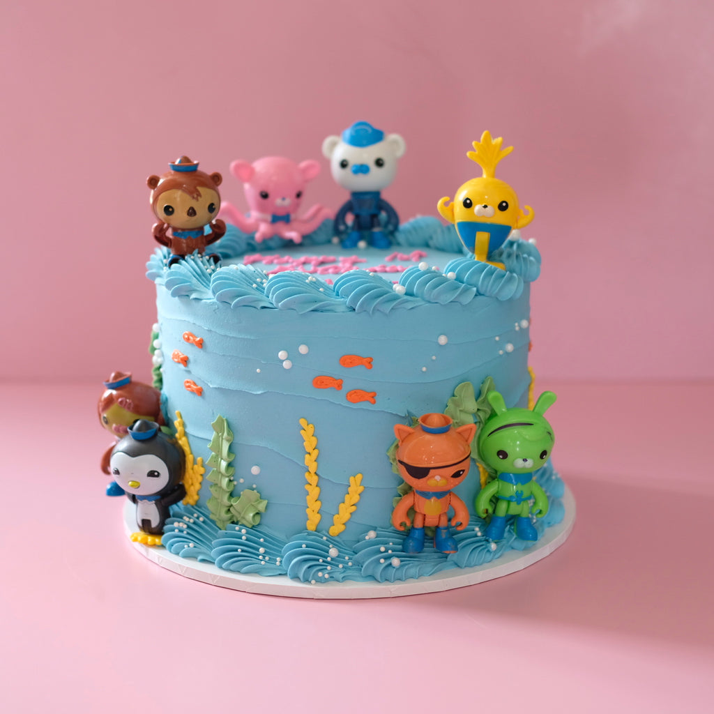 Octonauts Under The Sea | Vintage Round Cake