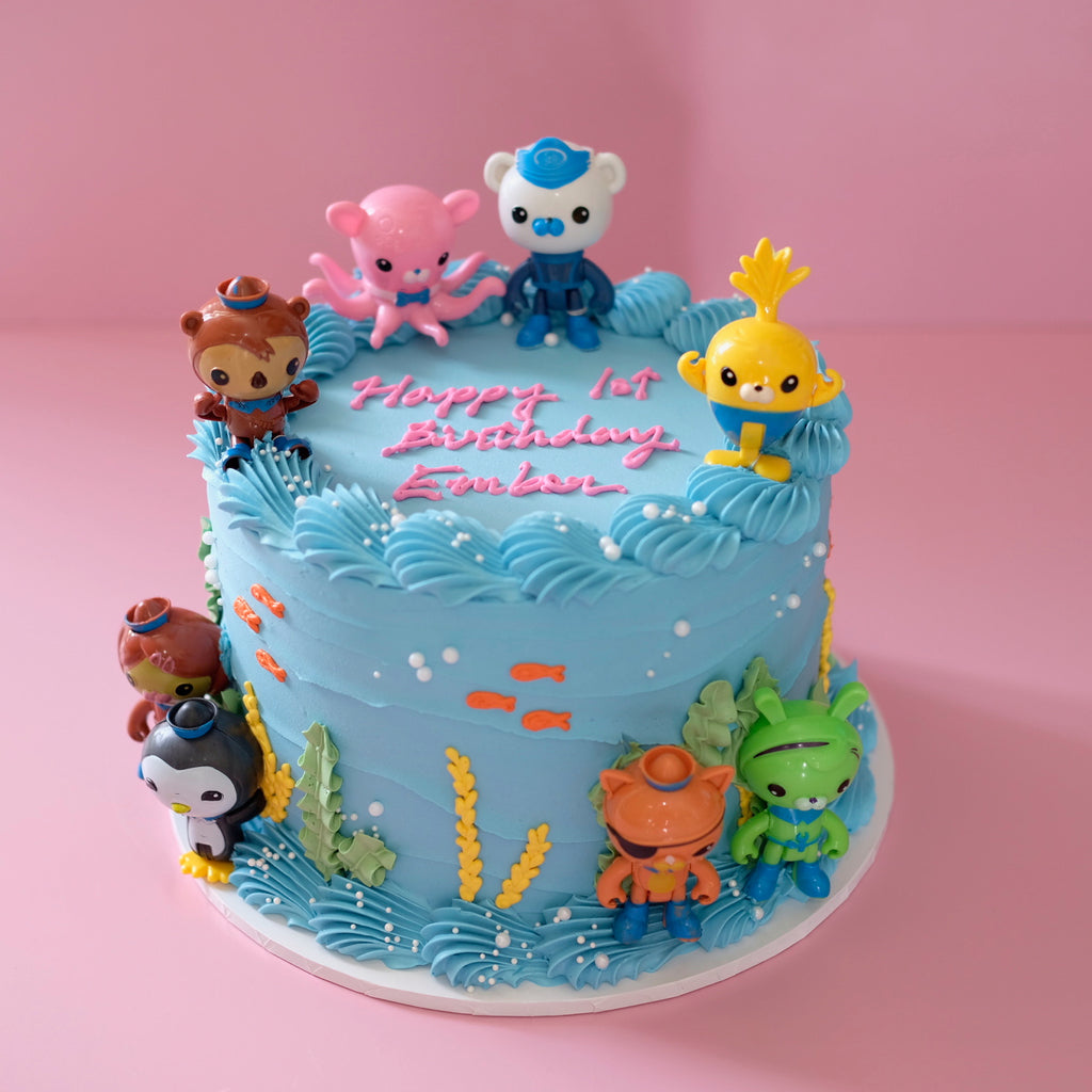 Octonauts Under The Sea | Vintage Round Cake
