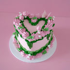 Vintage Heart Cake | Fairy Theme