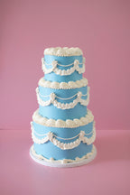 Heirloom Round Vintage Cake | 3 Tiers / POLYCHROME