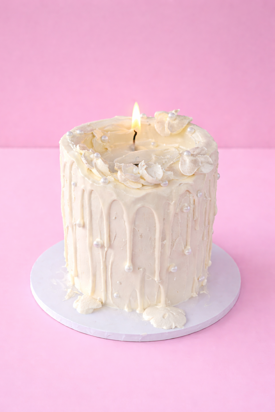 Melted Candle Cake